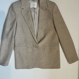 Wilfred Nostalgia Heather Oat Blazer